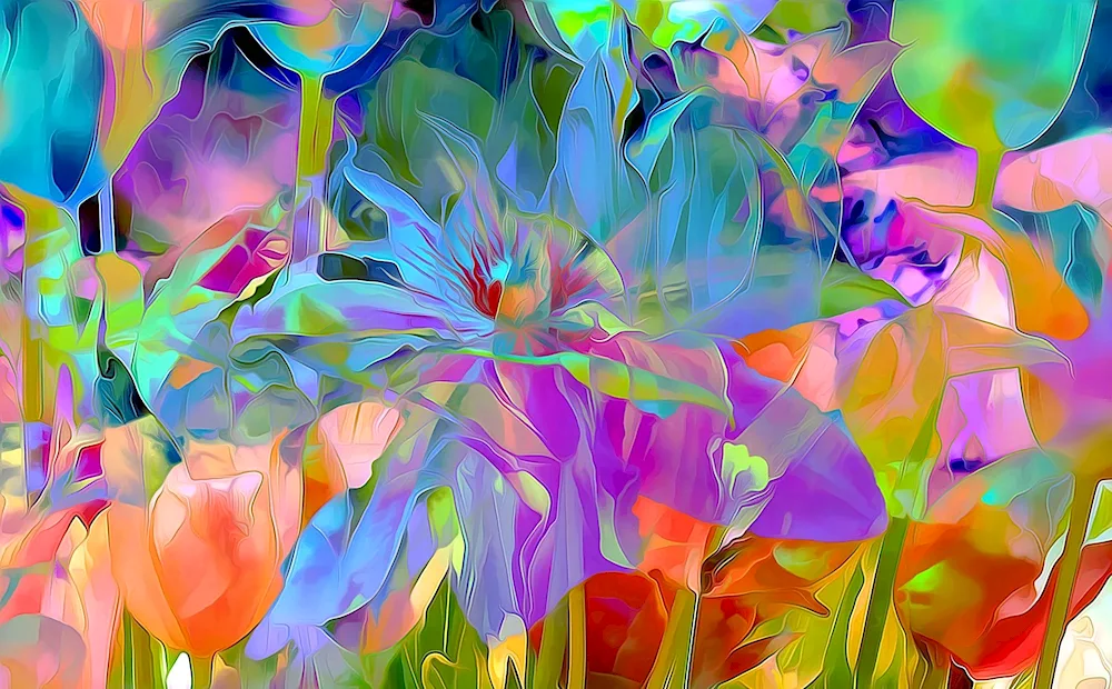 Flower abstraction