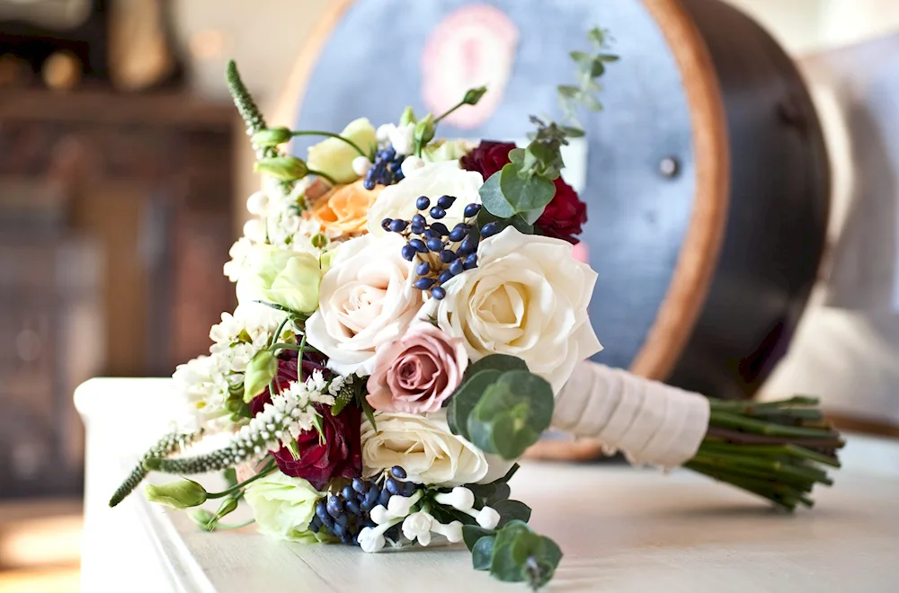 Bouquet in a vase