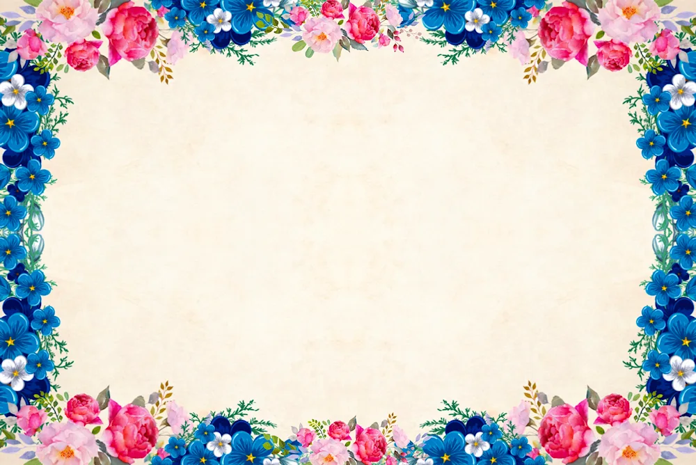 Flower frame