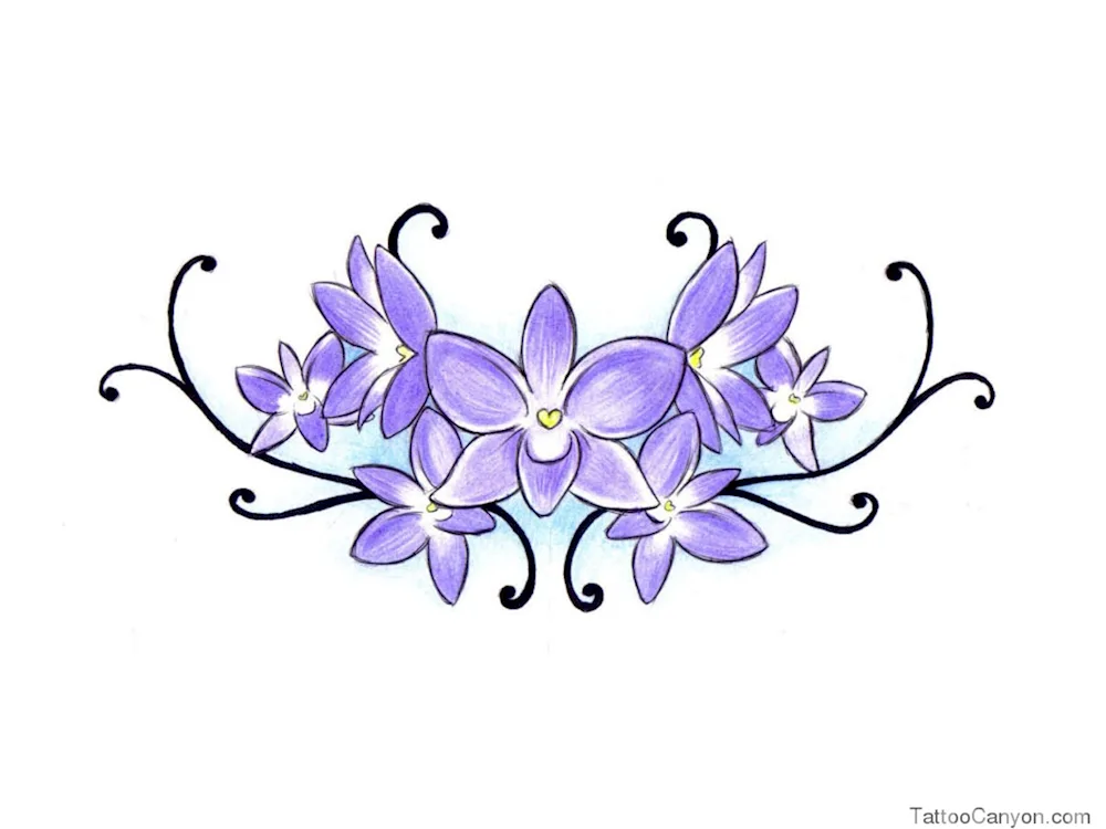 Flowers drawing