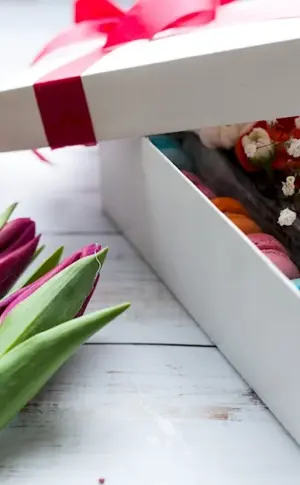 Flowers in a box