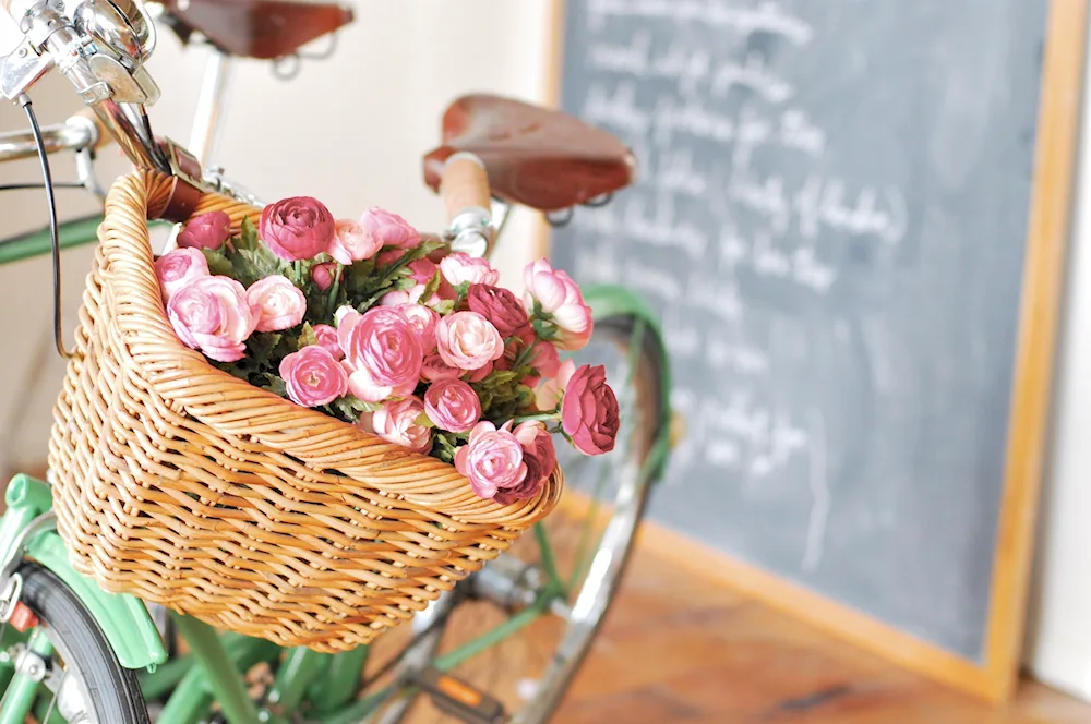 Basket of flowers