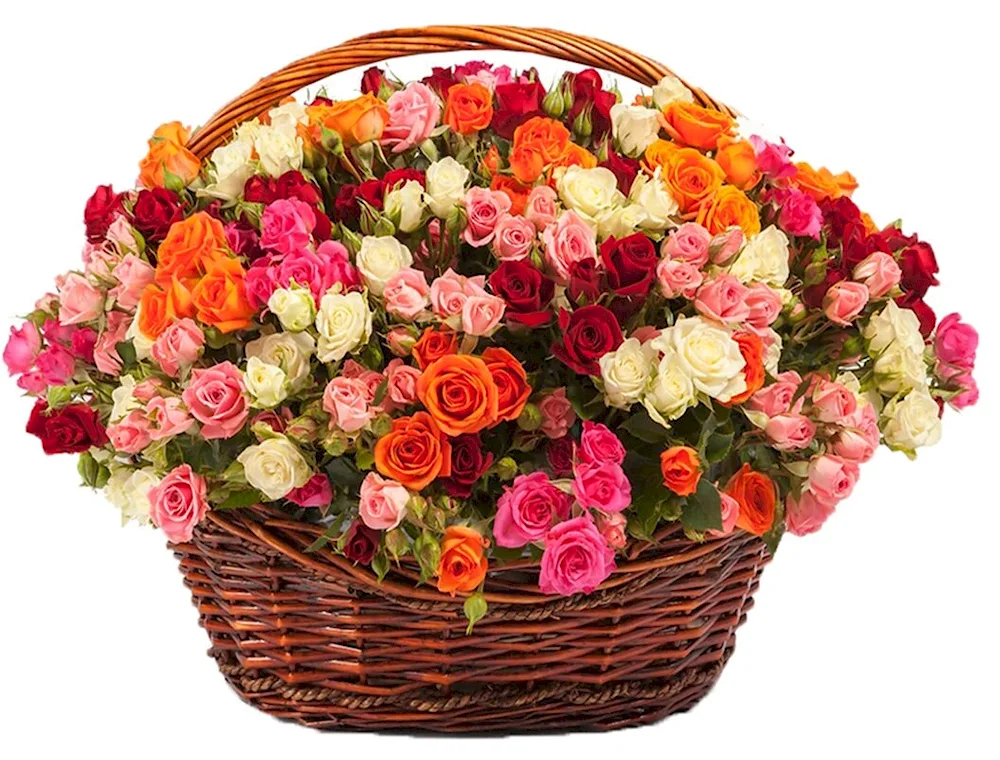 Basket of flowers