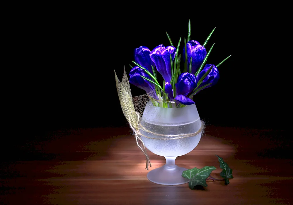 Flowers in a vase