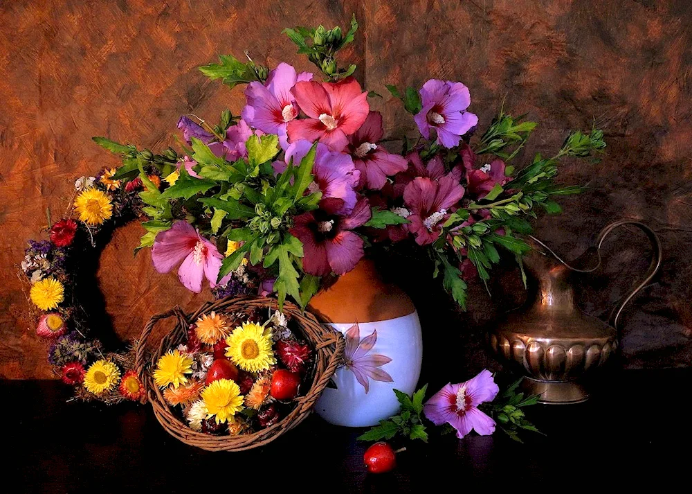 A bouquet of lilacs