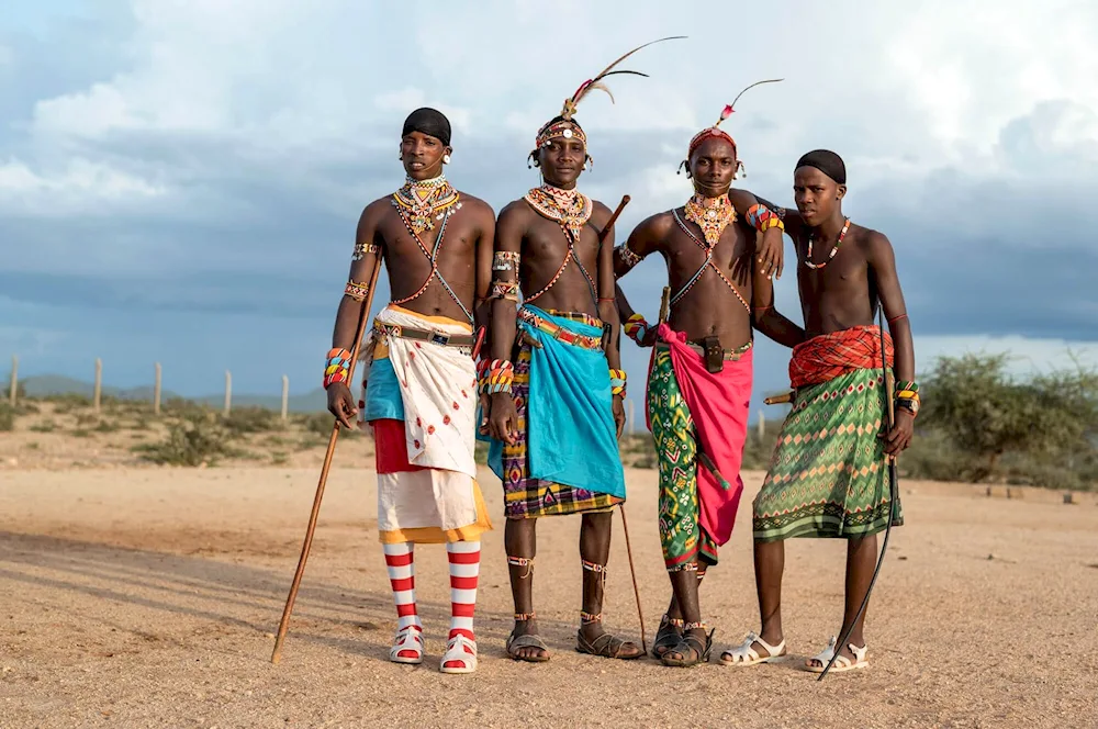 A Kalashnikov rifle in the Mursi tribe