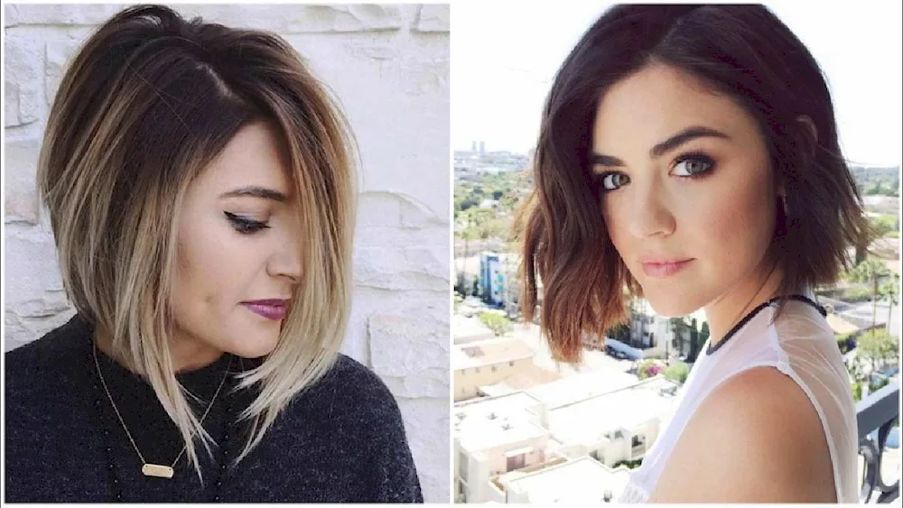 Ombré on dark bob