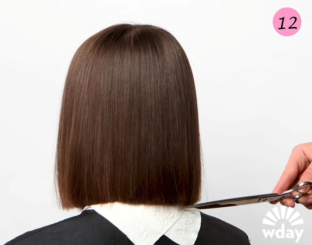 Long bob with fringes Filigree
