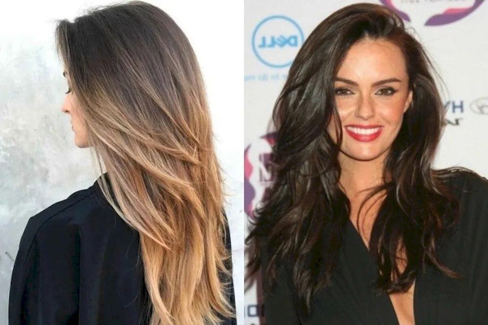 Italian Cascade haircut