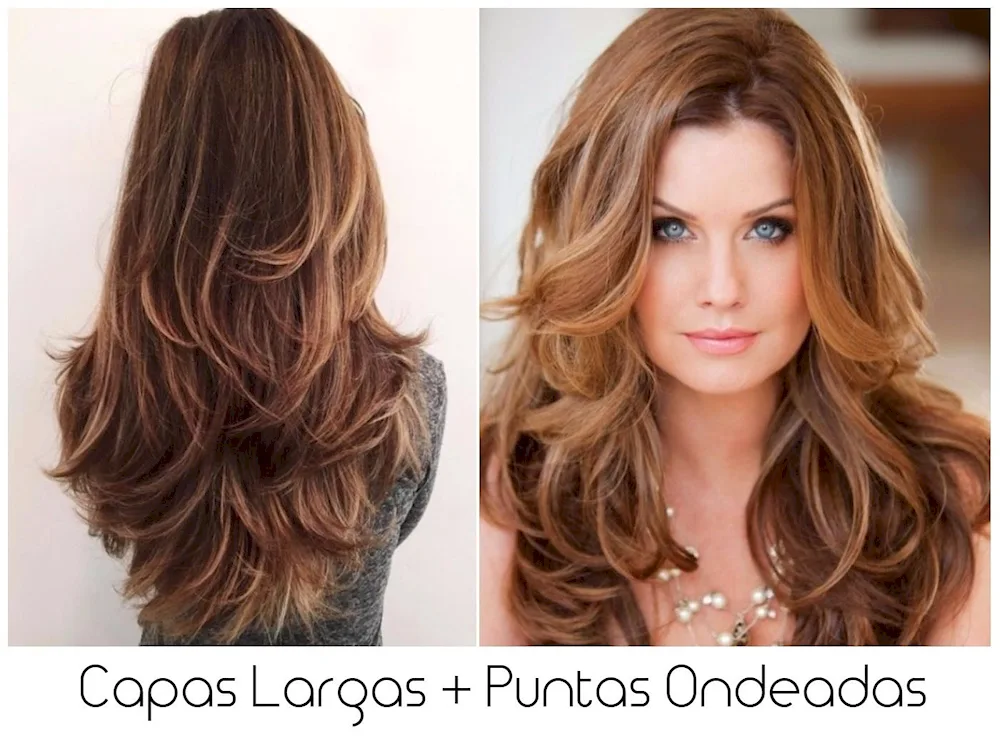 Italian Cascade Hairstyle