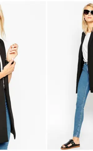 Long Sleeveless Jacket