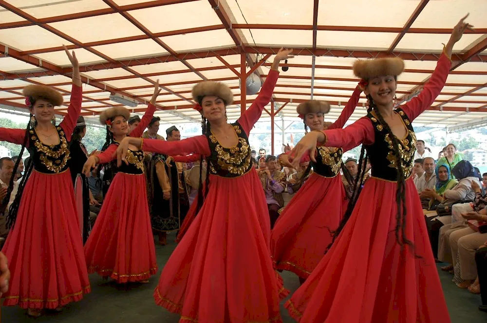 Uyghur national costume