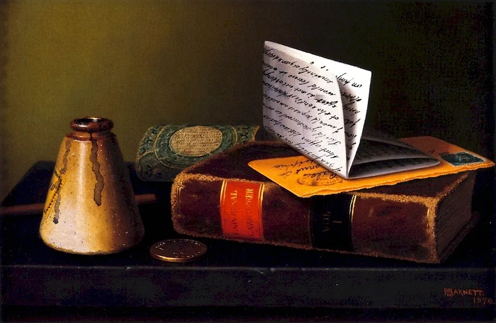 William Michael Harnett Still Life
