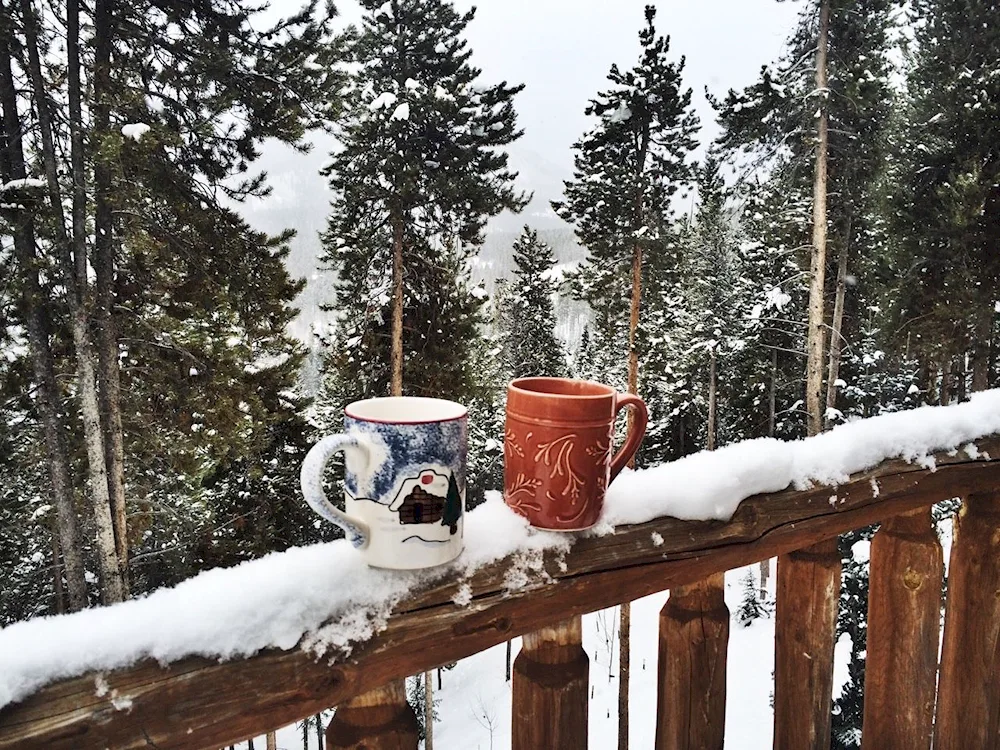 Hot chocolate with marshmallow