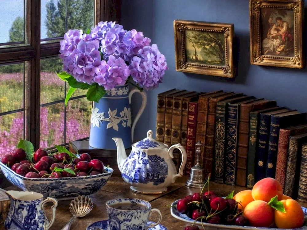 Still life on the window