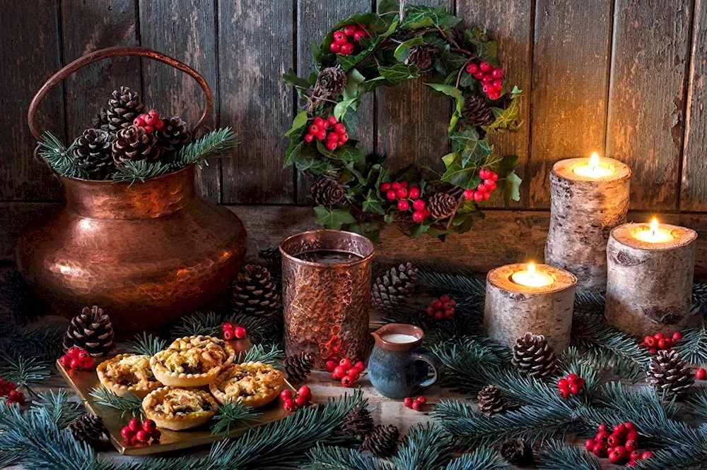 New Year still life