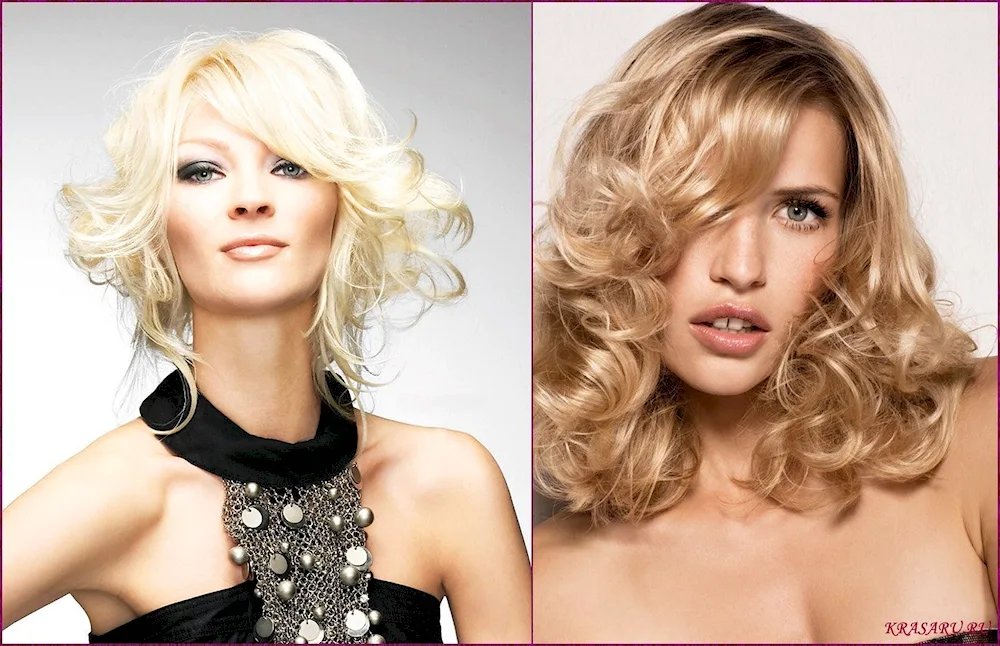 Cascade bob haircut