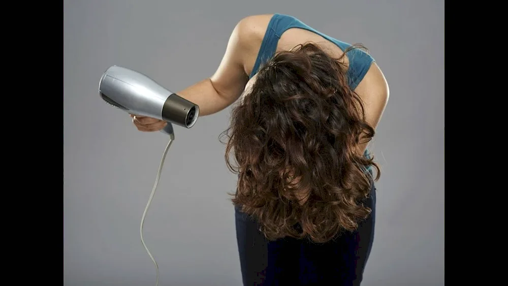 Brown Hair Brushing