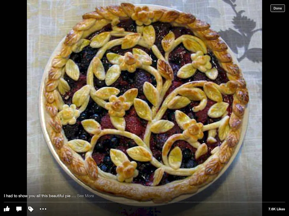 Beautiful yeast pies