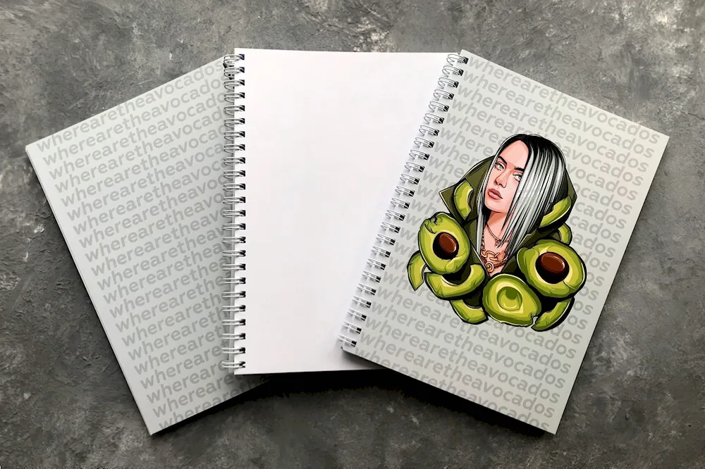 Decorating a notebook