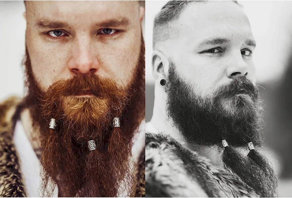 Beard jewellery for beard