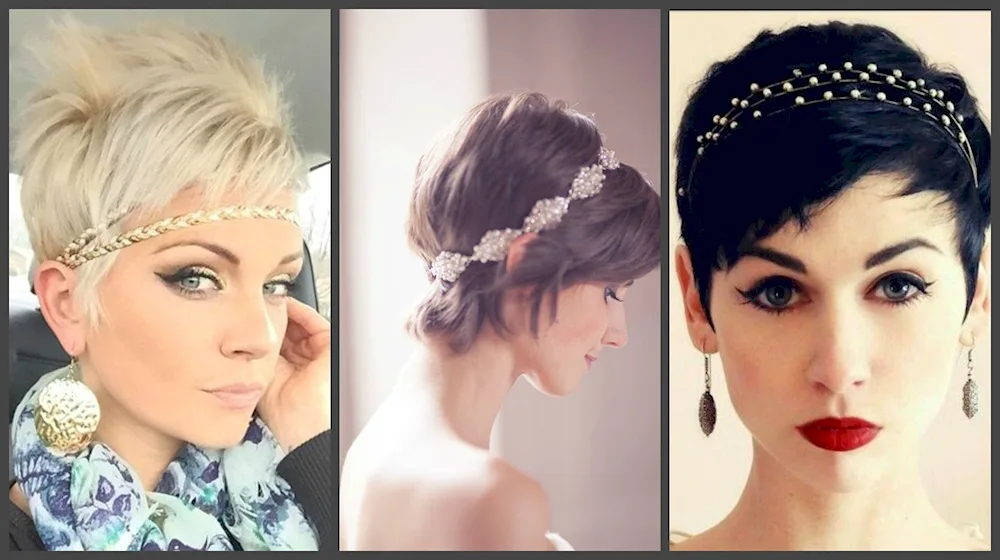 Jewellery for short hair