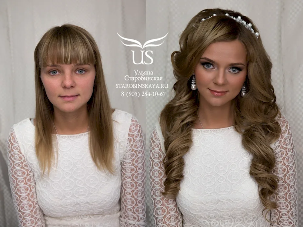 Wedding hairstyles with bangs