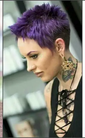 Ultrashort women's haircuts