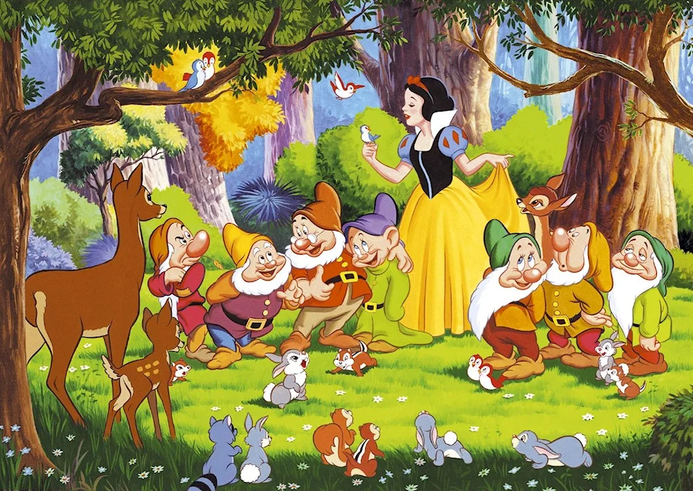 Princess Snow White and the Seven Dwarfs