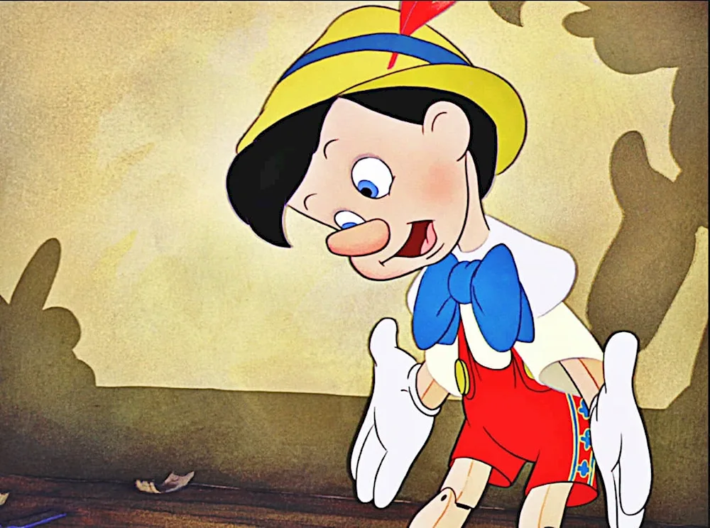 Pinocchio cartoon 1940 Disney