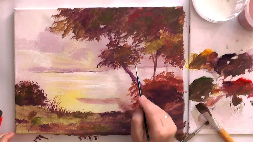 Acrylic Painting Lessons