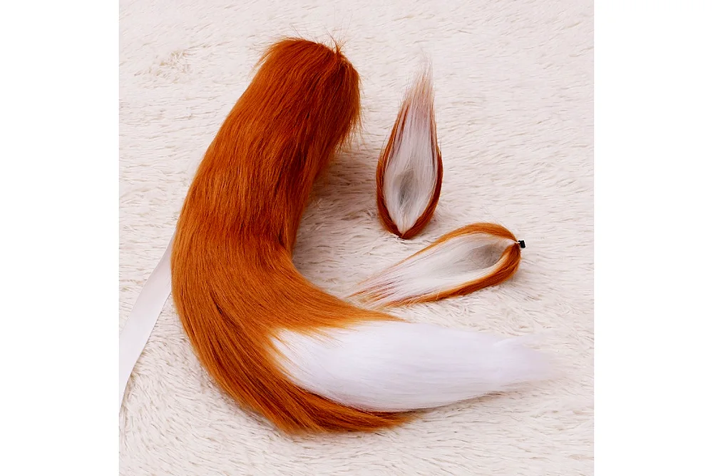 Animal Tail and Ponytail foxes