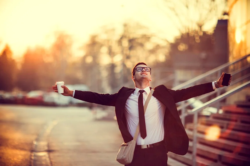 Successful man