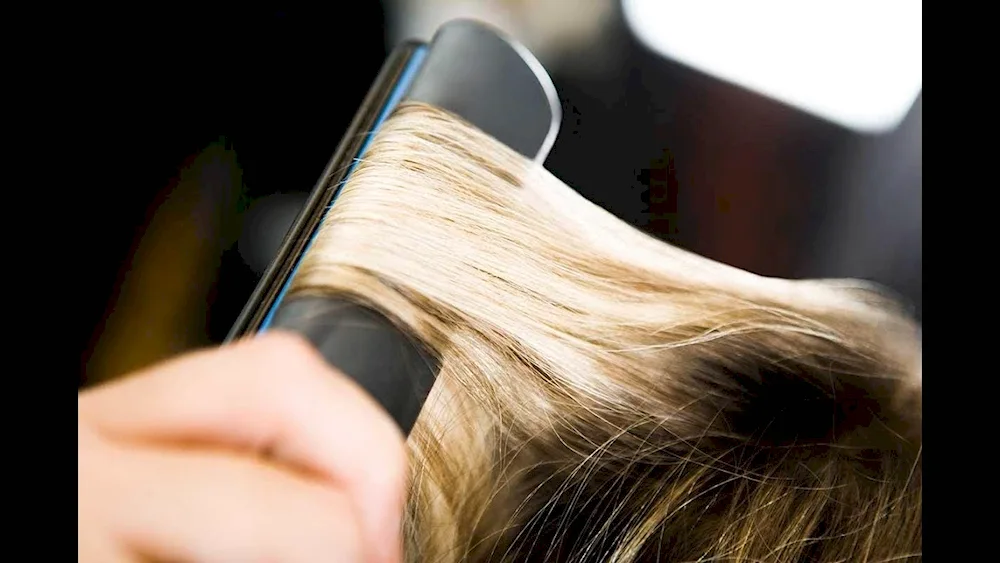 Hair iron for hair