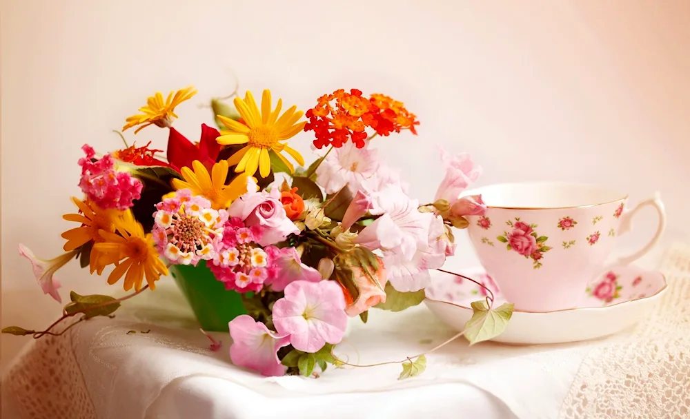 Flowers on the table