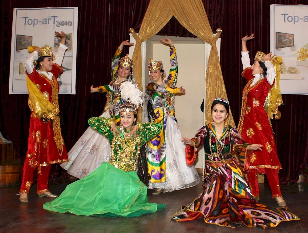 Uzbek national costume Uzbek national costume Khorezm