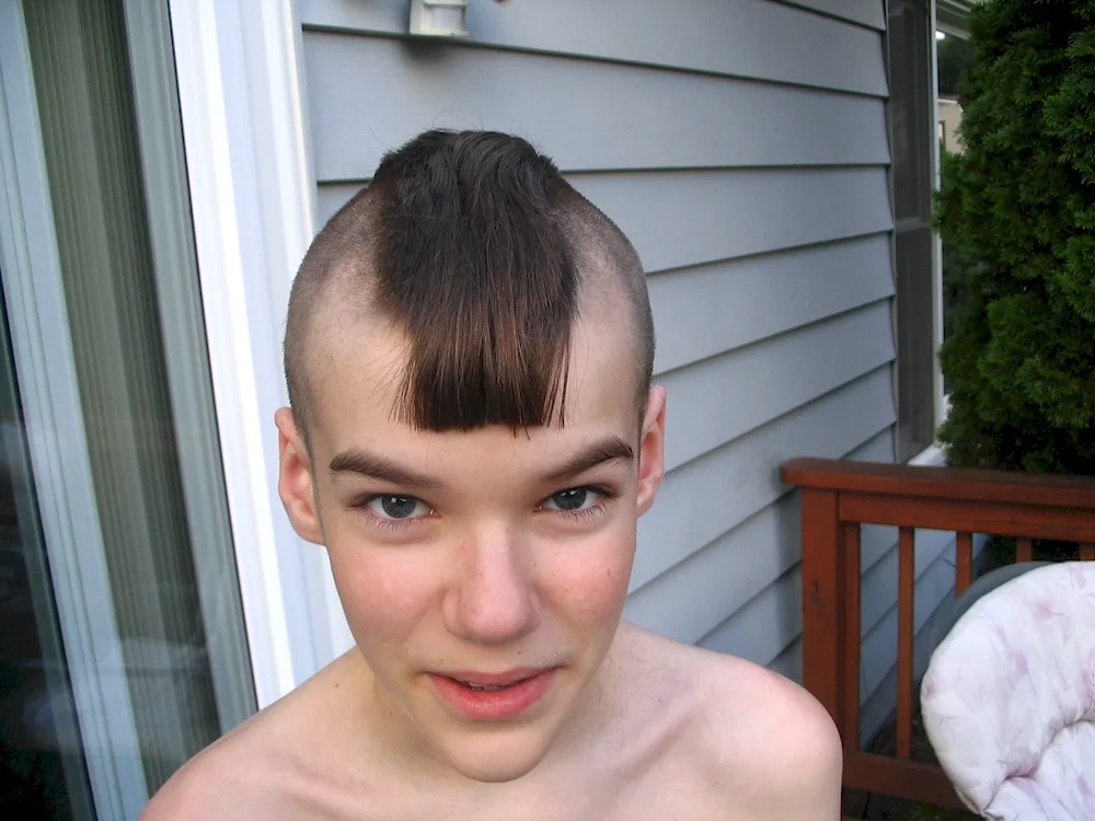 Clear bangs