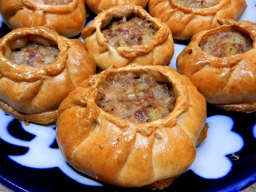 Tatar samosa echpochmak