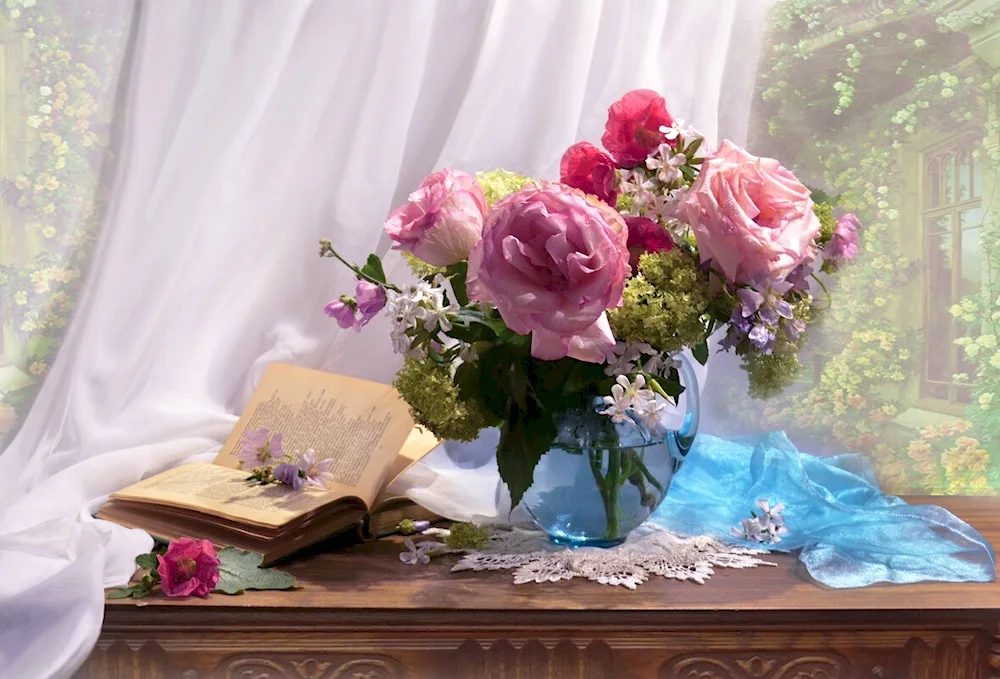 Irina Prikhodko Photon still life paintings with lilies