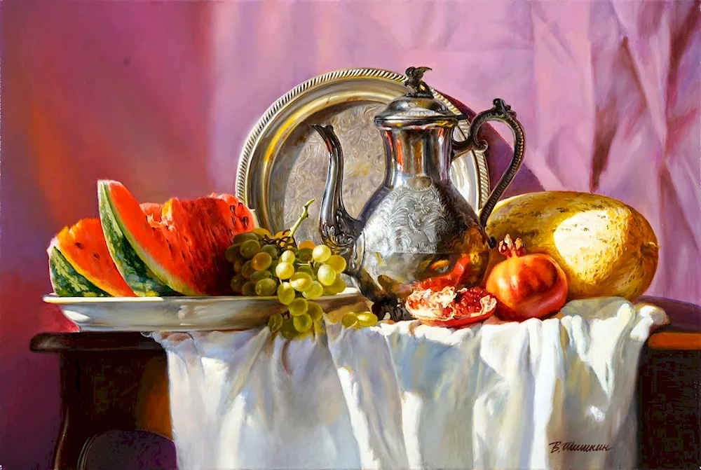 Valery Shishkin still lifes