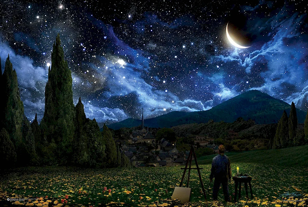 Van Gogh starry sky