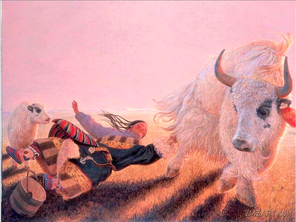 Van iguan flying Tibet