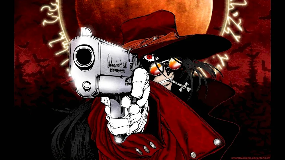 Van Helsing. anime Alucard