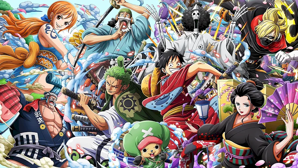 Luffy Van Pis. Wano