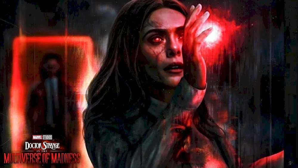 Elizabeth Olsen the Scarlet Witch 2022