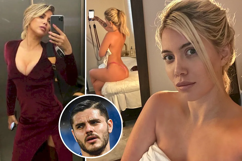 Wanda Nara and Mauro Icardi