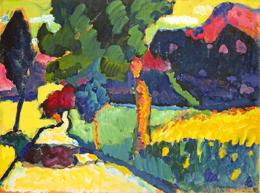 Vasily Kandinsky painting