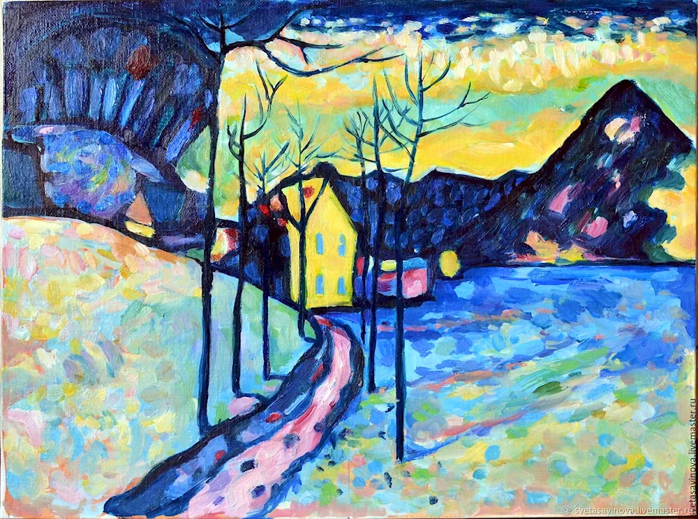 Wassily Kandinsky landscapes