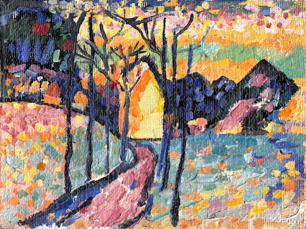 Wassily Kandinsky landscapes