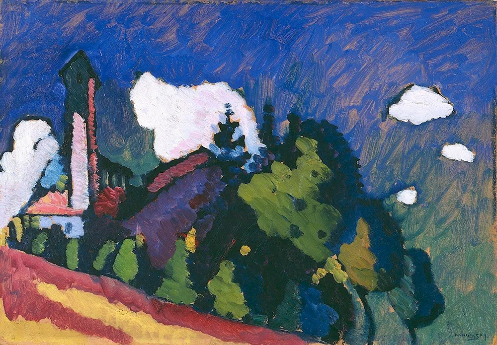 Kandinsky Wassily Wassily Kandinsky landscape